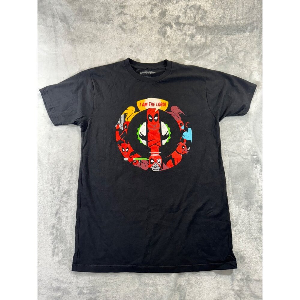 Deadpool shirt size medium  I Am The Logo Marvel Ryan Reynolds T-shirt